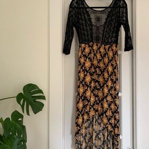 High low free people dress